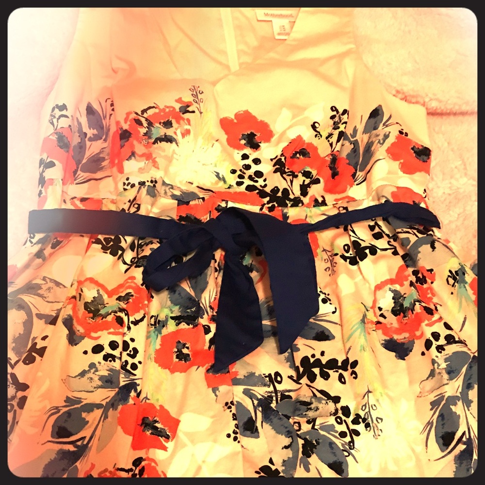 Maternity Pink Floral Dress
